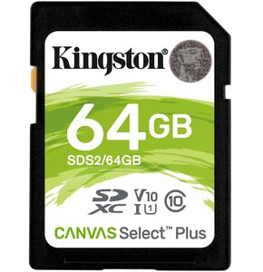 Karta pamięci KINGSTON Canvas Select Plus SDXC 64GB