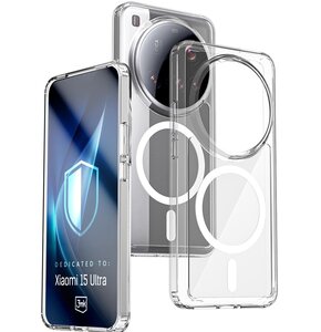 Etui 3MK Armor MagCase do Xiaomi 15 Ultra Przezroczysty