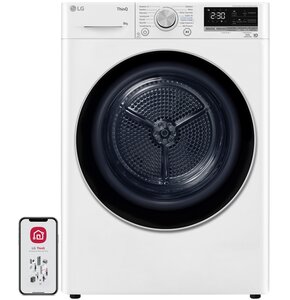 Suszarka LG RC80V9AV3N A+++ 9kg AutoCleaning Inverter