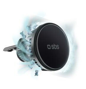 Uchwyt na telefon SBS Cooling Magsafe 15W Czarny