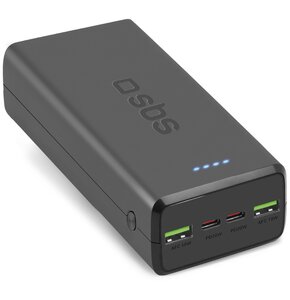 Powerbank SBS TTBB30000PD20K 30000 mAh 20W Czarny