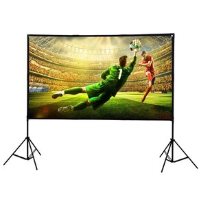 Ekran projekcyjny EXTRALINK Foldable Projection Screen PSF-100 220x125