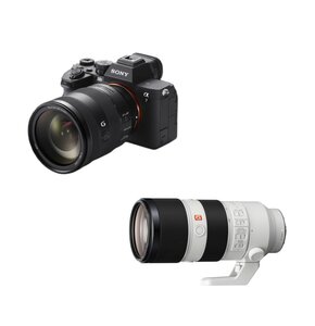 Aparat bezlusterkowy SONY Alpha A7 IV (ILCE-7M4GBDI.EU) + Obiektyw SONY FE 24-105mm F/4.0 G OSS + OBIEKTYW SONY FE 70-200MM F2.8 GM OSS