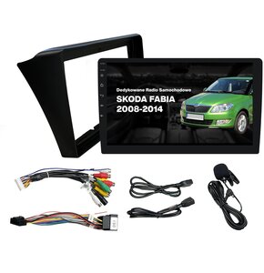 Radio samochodowe VORDON HX-100 Dedykowane do Skoda Fabia 2008-2014