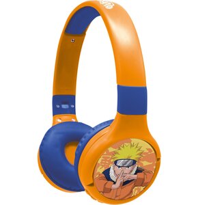 Słuchawki nauszne LEXIBOOK Naruto 2 w 1 Pomarańczowo-niebieski