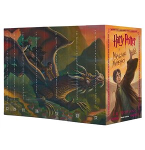 Książka Harry Potter Siedmiopak GrandPré Edycja Jubileuszowa J.K. Rowling (twarda okładka)