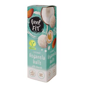 Kulki kokosowe FEEL FIT Coconut Veganela Balls (27 g)