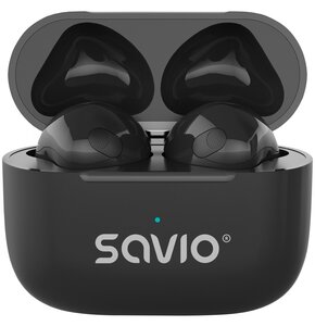 Słuchawki douszne SAVIO TWS-02 Pro Czarny