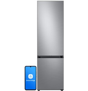 Lodówka SAMSUNG BESPOKE AI RB38C7B5DS9 EF No Frost 203cm Szczotkowana stal nierdzewna