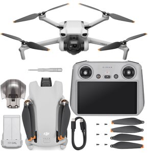 Dron DJI Mini 3 (DJI RC) Kamera z wideo 4K HDR, 38-minutowy czas lotu