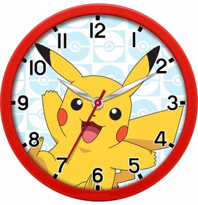 Zegar ścienny KIDS EUROSWAN POK3159 25 cm Pokemon