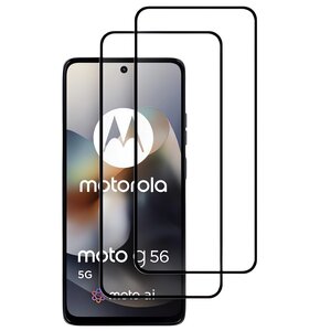 Szkło hartowane TECH-PROTECT Glass Fit+ do Motorola Moto G56 5G Czarny (2 szt.)