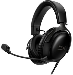Słuchawki HYPERX Cloud III Wired Nauszne, Dźwięk przestrzenny Czarny