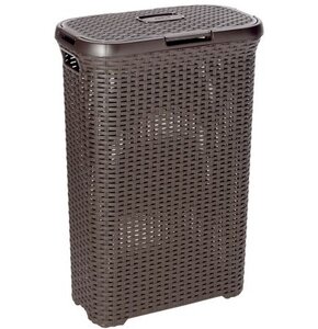 Kosz na pranie CURVER Style 40L Ciemnobrązowy