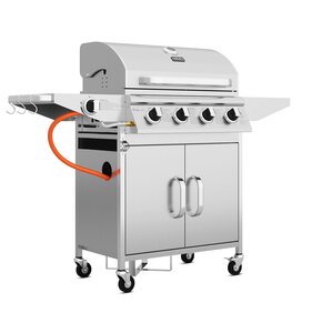 Grill gazowy KOLER Relish v2 Srebrny 16 kW 66 x 40 cm