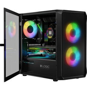 Komputer MAD DOG LOGIC-ARGB-A05WR16WP R5-3600 16GB RAM 1TB SSD Radeon RX6600 Wi-Fi Windows 11 Professional