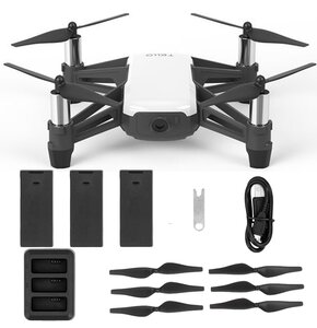 Dron DJI Ryze Tello Boost Combo Biały powered by DJI and Intel
