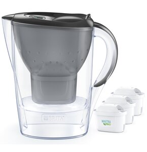 Dzbanek filtrujący BRITA Marella Szary + 3 wkłady Maxtra Pro Pure Performance