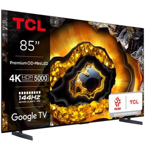 Telewizor TCL 85X955 85" QD-MINILED 4K 144HZ Google TV Dolby Vision Dolby Atmos HDMI 2.1