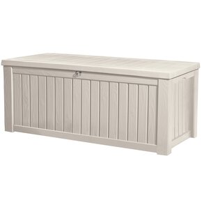 Skrzynia ogrodowa KETER Rockwood Storage Box 570L Kremowy