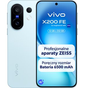 Smartfon VIVO X200 FE 5G 12/512GB 6.31" 120Hz Niebieski