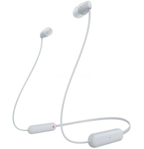 Słuchawki dokanałowe SONY WI-C100   Biały