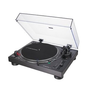 Gramofon AUDIO-TECHNICA AT-LP120X Czarny, Manualny, Napęd bezpośredni, USB, Prędkość odtw. 33 1/3, 45, 78 obr./min