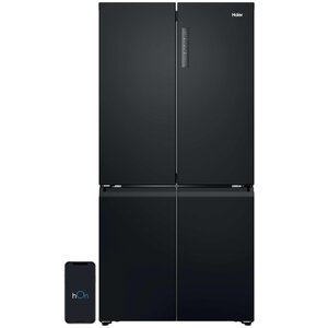 Lodówka HAIER HCR39F19ENPT Side by Side No Frost 190.5cm Czarna
