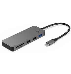 Hub KRUX Force100 USB Typu C, Pasywny