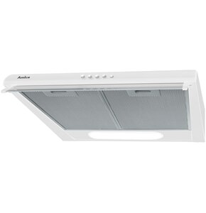 Okap AMICA OSC6231W Biały/Białe szkło 178m3/h 63dB klasa C