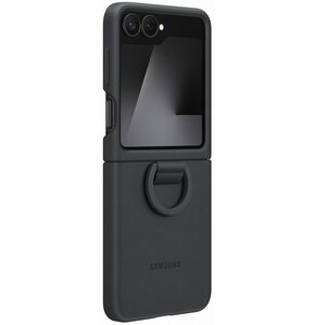 Etui SAMSUNG Silicone Case With Ring do Galaxy Z Flip 7 FE Czarny EF-PF741TBEGWW