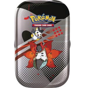 Gra karciana POKEMON TCG Scarlet & Violet Unova Mini Tin Volcarona Emolga 2026983 (1 zestaw)