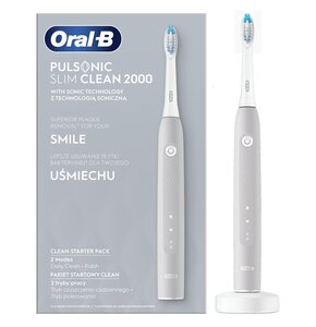 Szczoteczka soniczna ORAL-B Pulsonic Slim Clean 2000 Szary