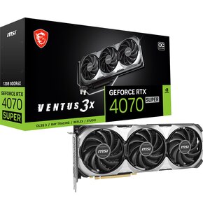 Karta graficzna MSI GeForce RTX 4070 Super Ventus 3X OC 12GB DLSS 3