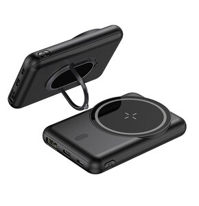 Powerbank 4SMARTS VoltHub UltiMag Kick MagSafe 5000mAh 10W Czarny