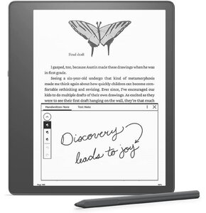 Czytnik e-booków AMAZON Kindle Scribe 10.2", Podświetlany ekran, Wi-Fi, Bez reklam Szary + Basic Pen