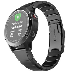 Pasek TECH-PROTECT Steelband do Garmin Fenix 5/6/6 Pro/7 Czarny
