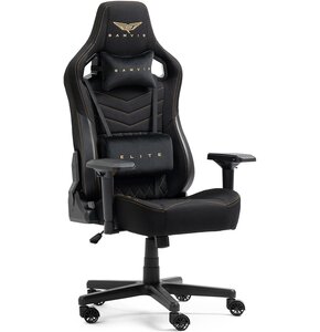 Fotel GAMVIS Elite 2.0 XL Basic Czarny (złote elementy)