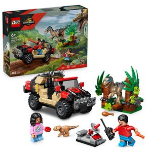 LEGO 76972 Jurassic World Ucieczka terenówką przed raptorem