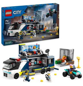 LEGO 60418 City Policyjna ciężarówka z laboratorium kryminalnym