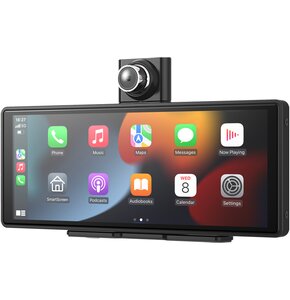 Tablet BLOW CarPlay 5.0 Bezprzewodowy Czarny + Kamera tył