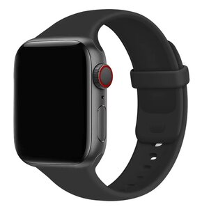 Pasek LUNA do Apple Watch 3/4/5/6/7/8/9/SE/SE 2/SE 2022/Ultra/Ultra 2 (42/44/45/49mm) A00320 Czarny