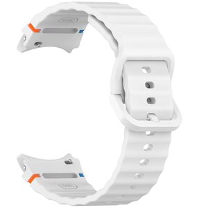 Pasek LUNA do Samsung Galaxy Watch 4/5/6/7 (40/42/44/46 mm) S00026 Biały