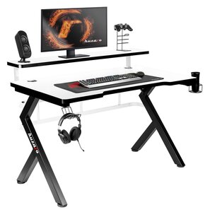 Biurko gamingowe HUZARO Hero 5.0 Biały
