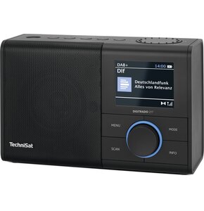 Radio TECHNISAT Digitradio 217 Cyfrowe Przenośne Czarny