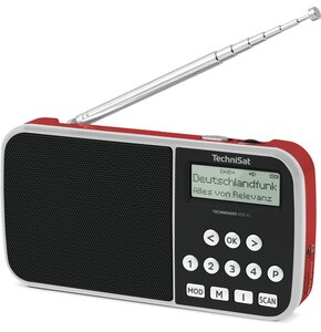 Radio TECHNISAT TECHNIRADIO RDR XL Cyfrowe Czerwony