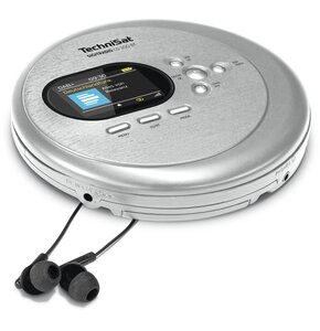 Radio TECHNISAT DIGITRADIO CD 2GO BT Cyfrowe Przenośne Srebrny