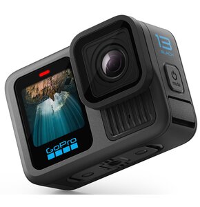 Kamera sportowa GOPRO HERO 13 BLACK, filmy 5.3K 60 FPS, matryca 1/1,9, GPS, Wi-Fi, Bluetooth + HB-SERIES Lens Collection