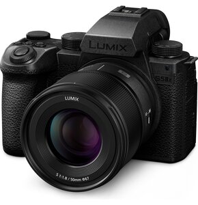 Aparat bezlusterkowy PANASONIC Lumix DC-S5II X (DC-S5M2XCE) Czarny + Obiektyw S-S 50mm f/1.8, Full Frame, 24.2Mpix, 6K30p