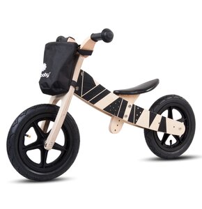 Rowerek biegowy SUN BABY Twist Plus Samoa Czarno-brązowy